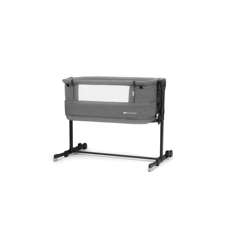 KINDERKRAFT Łóżeczko dostawne Neste Grow Dark Grey