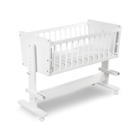 KLUPŚ Łóżeczko dostawne 89x40 ZOYA 5w1 biel