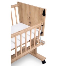 KLUPŚ Łóżeczko dostawne 89x40 ZOYA 5w1 dąb