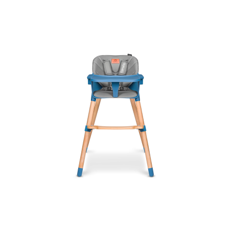 LIONELO Krzesełko do karmienia Koen Blue Sky