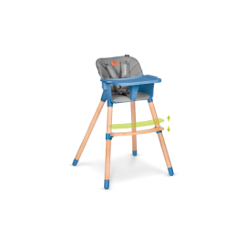 LIONELO Krzesełko do karmienia Koen Blue Sky
