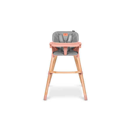 LIONELO Krzesełko do karmienia Koen Pink Rose