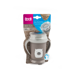 LOVI 1/599 Kubek z uchwytami 250ml JUNIOR BUDDY BEAR kolor neutralny