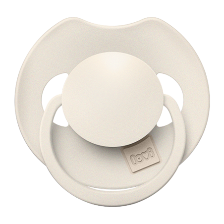 LOVI 34/400 Smoczek silikonowy dynamiczny Prime 0-6m 1 szt Coconut