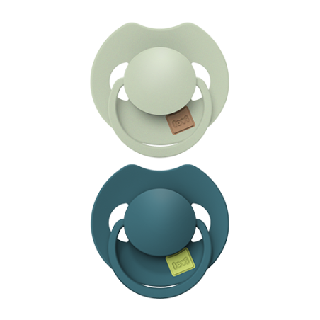 LOVI 34/415 Smoczek silikonowy dynamiczny Prime 18m+ 2 szt Pistachio/Green