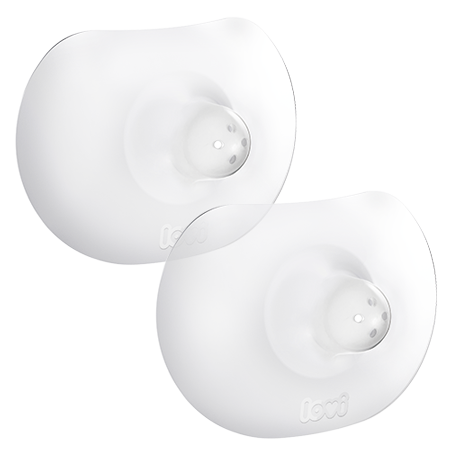 LOVI 5/605 Silikonowe osłonki piersi Skin Touch 2 szt. S