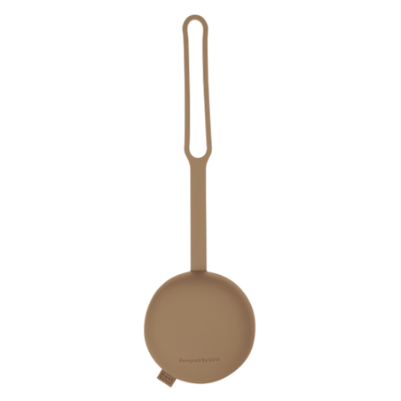 LOVI 51/032 Silikonowe etui na smoczek brązowe