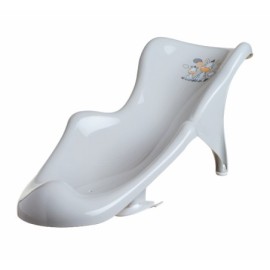 MALTEX Fotelik do kąpieli Zebra szary