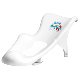 MALTEX Fotelik kąpielowy z matą Smerfy biały