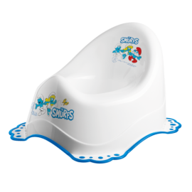 MALTEX Nocnik 2K Smerfy biały