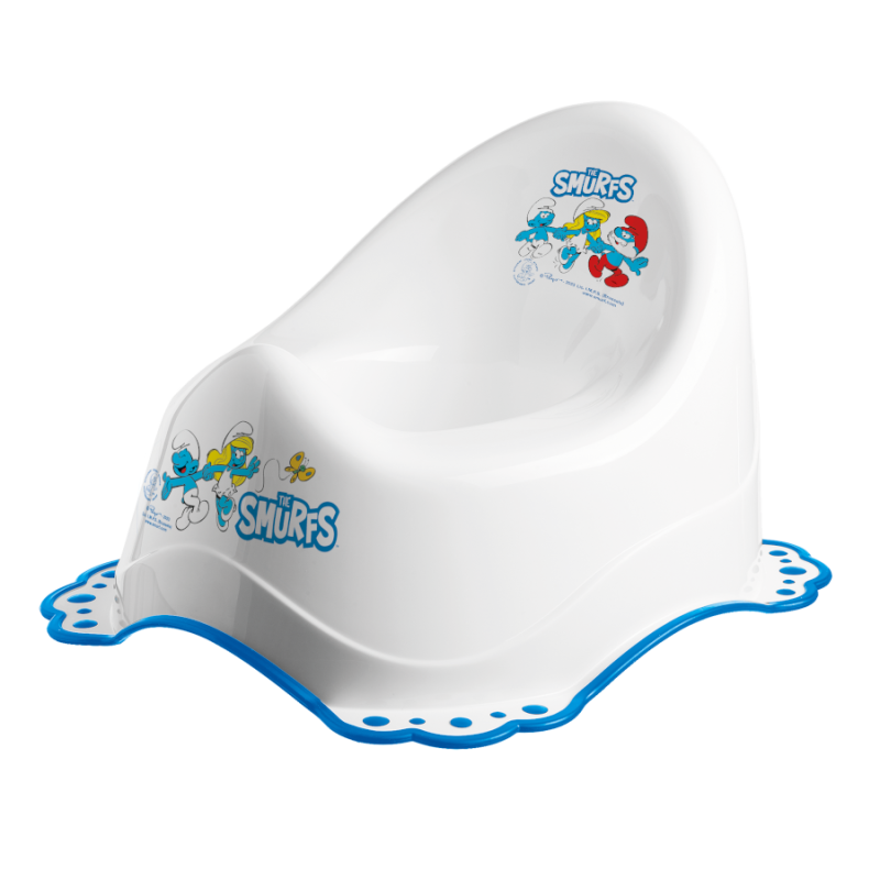 MALTEX Nocnik 2K Smerfy biały