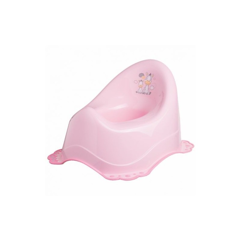 MALTEX Nocnik 2K Zebra jasny różowy/różowy