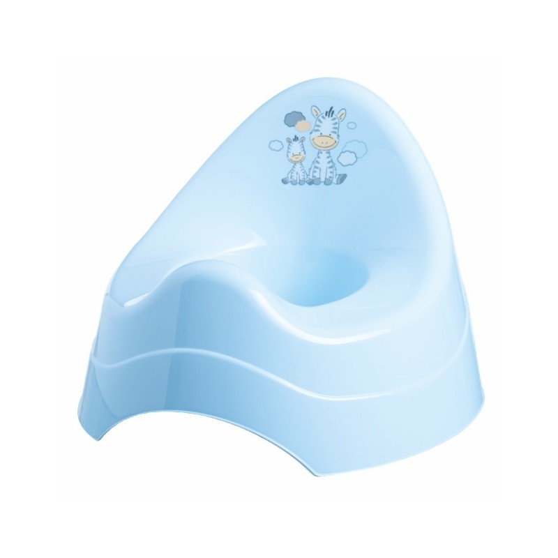 MALTEX Nocnik Zebra  niebieski