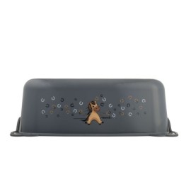 MALTEX Podnóżek 2K Konik stalowy szary