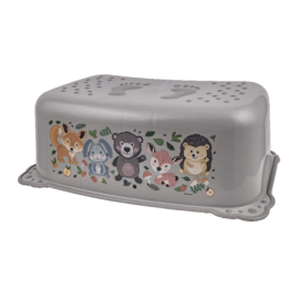 MALTEX Podnóżek 2K Misiu Leśna Ferajna szary/szary