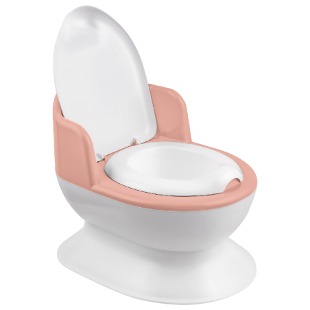 MALTEX Toaleta dla maluchów e-commerce biały/różowy