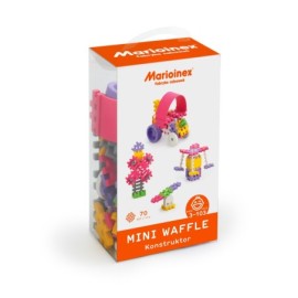MARIOINEX 902813 Klocki waffle mini 70 szt. Konstruktor (dziewczynka)