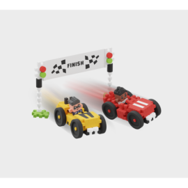 MARIOINEX 903179 Klocki waffle mini - wyścig 80 el.