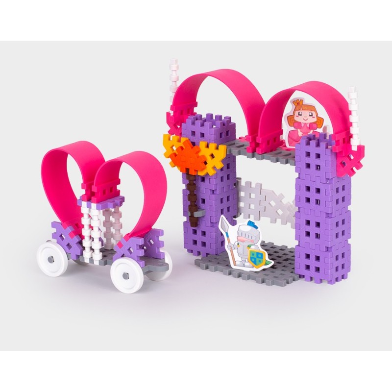 MARIOINEX 903766 Klocki waffle mini - Księżniczka średnia [ blister ]