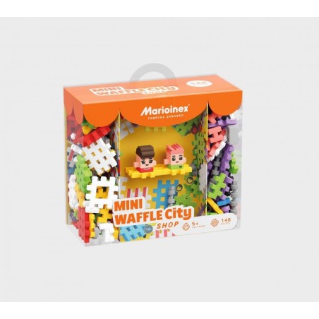 MARIOINEX 904169 Klocki waffle mini - Sklep 148 el.