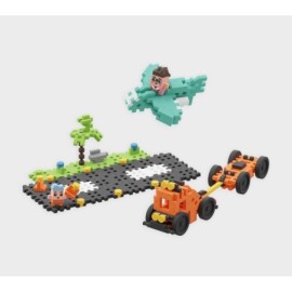 MARIOINEX 904237 Klocki Waffle mini-Pokaz Lotniczy 148el.