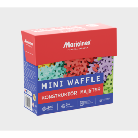 MARIOINEX 904268 Mini waffle - Konstruktor 200 el. Majster