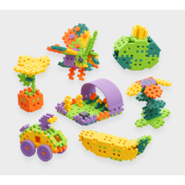 MARIOINEX 904275 Mini waffle - Konstruktor 200 el. Botanik