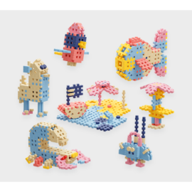 MARIOINEX 904282 Mini waffle - Konstruktor 200 el. Podróżnik