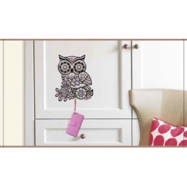 Dekoracje ścienne - WIESZAK SOWA SLK-0909