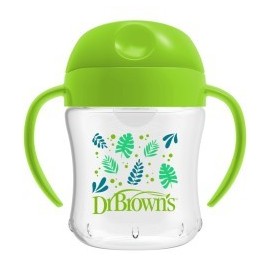 Dr.Browns TC61001 Kubek z miękkim ustnikiem 180ml 6+