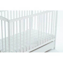 DREWEX Łóżeczko LULAYA DELUX tapczanik+szuflada biały