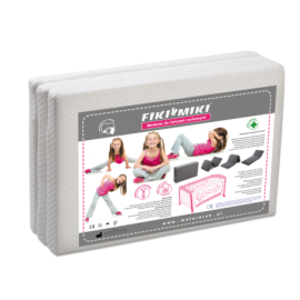 FIKI MIKI Materac do ćwiczeń ruchowych Biały MRR1