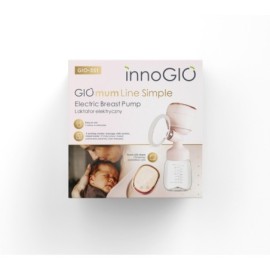 INNOGIO GIO-351 GIOmum Line Simple Laktator elektryczny + ŚLINIAK SILIKONOWY GIO-940 GRATIS