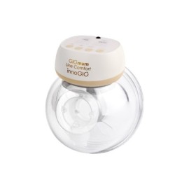 INNOGIO GIO-357I GIOmum Line Comfort Laktator muszlowy pojedynczy z pilotem + ŚLINIAK SILIKONOWY GIO-940 GRATIS