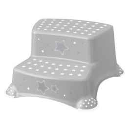 KEEEPER 10031 IGOR STARS Podest dwustopniowy antypoślizgowy kosmiczny szary