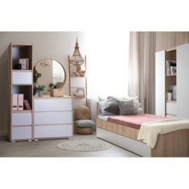 KLUPŚ Komoda DALIA buk-popiel