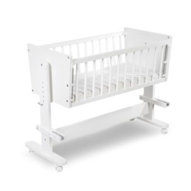 KLUPŚ Łóżeczko dostawne 89x40 ZOYA 5w1 biel