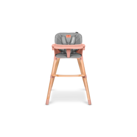 LIONELO Krzesełko do karmienia Koen Pink Rose