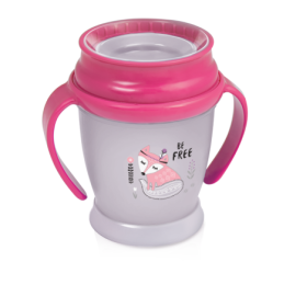 LOVI 1/591 Kubek z uchwytami 250ml Junior Indian Summer Girl