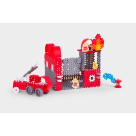 MARIOINEX 903803 Klocki waffle mini - Strażak duży [ blister ]