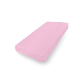 MATEX Prześcieradło nieprzemakalne JERSEY 70x140 [TB0242_10] róż