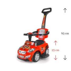 MILLY MALLY 0260 Pojazd Happy red