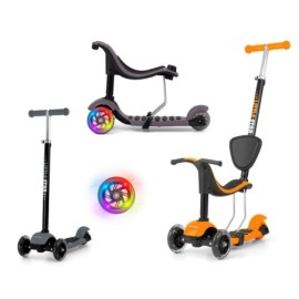 MILLY MALLY 2347 Hulajnoga SCOOTER Little Star orange