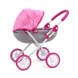 MILLY MALLY 2718 Wózek dla lalek Dori Prestige Pink