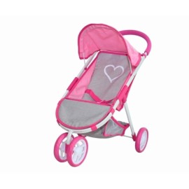 MILLY MALLY 2728 Wózek dla lalek Susie Prestige Pink