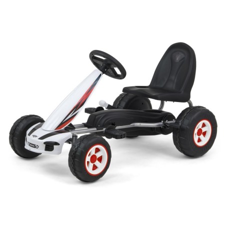 MILLY MALLY 3129 Gokart na pedały Viper White