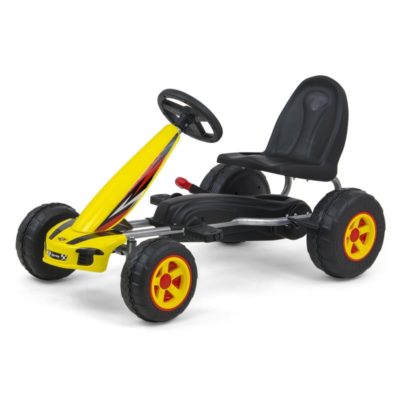 MILLY MALLY 3130 Gokart na pedały Viper Yellow