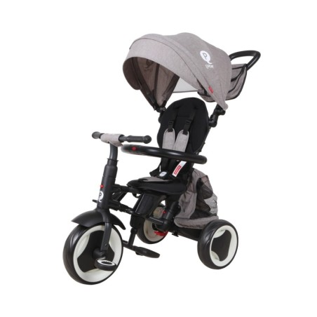 MILLY MALLY 3841 Qplay Rowerek trójkołowy Rito Plus grey