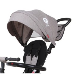 MILLY MALLY 3841 Qplay Rowerek trójkołowy Rito Plus grey