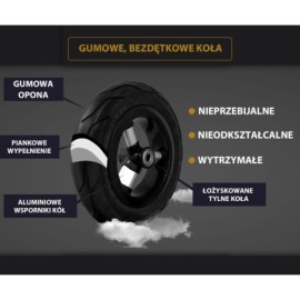 MILLY MALLY 3849 Qplay Rowerek trójkołowy Rito Rubber Blue